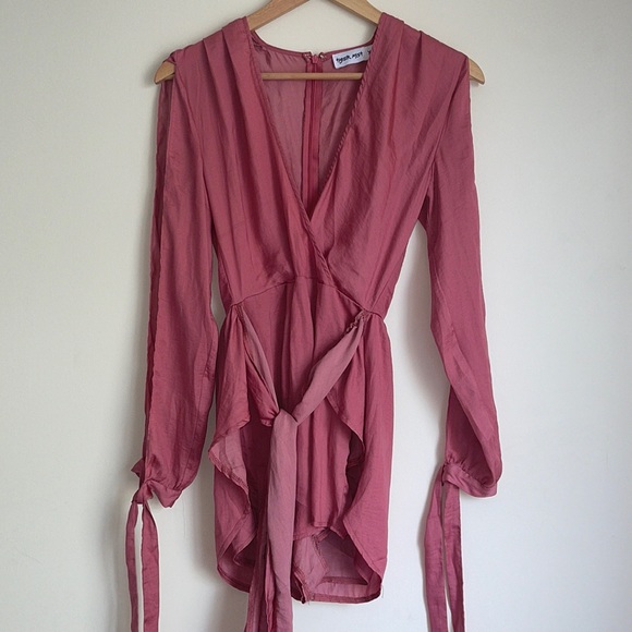 TIGER MIST | Open sleeve cut out playsuit - Picture 2 of 8